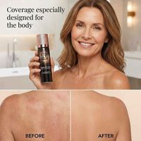 Transfer-proof Airbrush Body Coverage Perfector &ndash; Waterproof Leg & Body Makeup Kit Image - 11