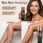 Before and after waterproof leg and body makeup coverage image number null