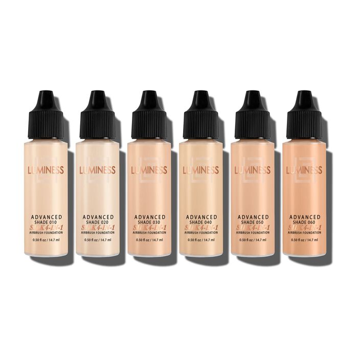 Silk 4-in-1 Airbrush Foundation Set - Light 010-060