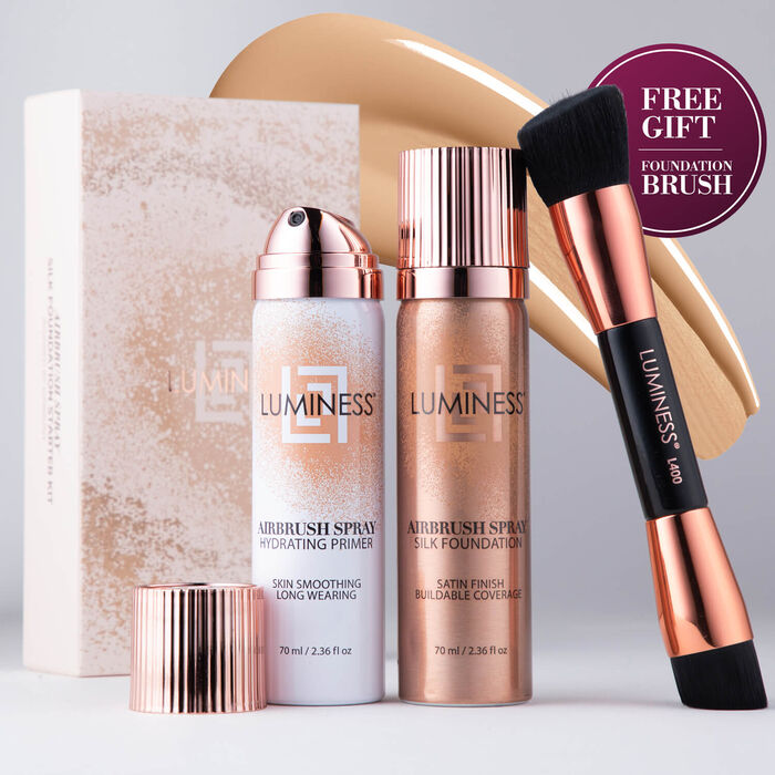 Airbrush Spray Silk Foundation Starter Kit - Try Before You Buy