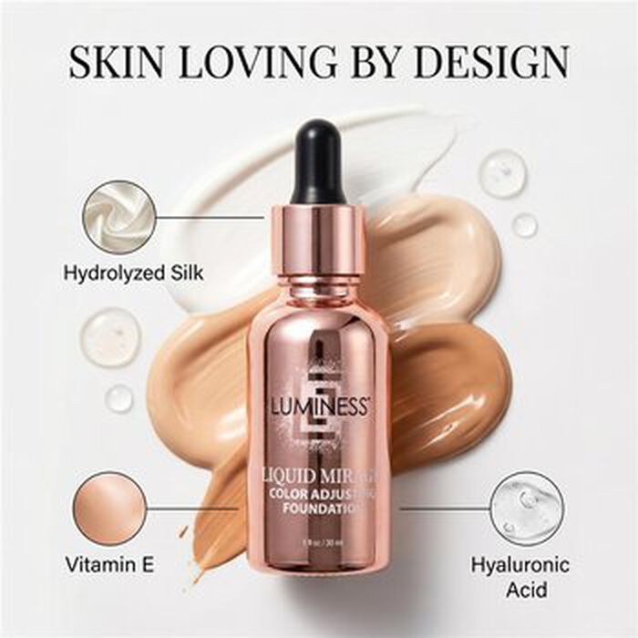 Liquid Mirage Color Adjusting Foundation + SPF50 - Medium