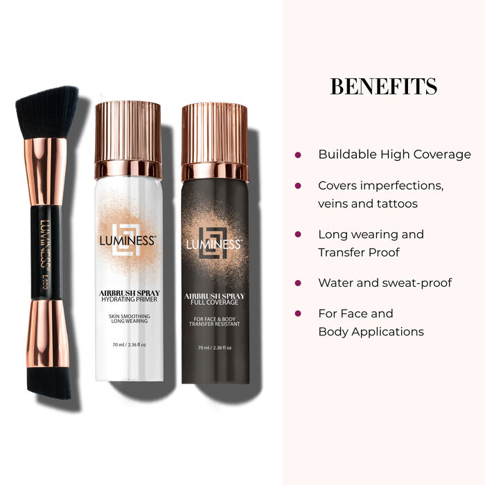 Airbrush Spray Full Coverage Foundation Starter Kit - Light Fair 010Light Fair 010