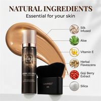 Transfer-proof Airbrush Body Coverage Perfector &ndash; Waterproof Leg & Body Makeup Kit Image - 21