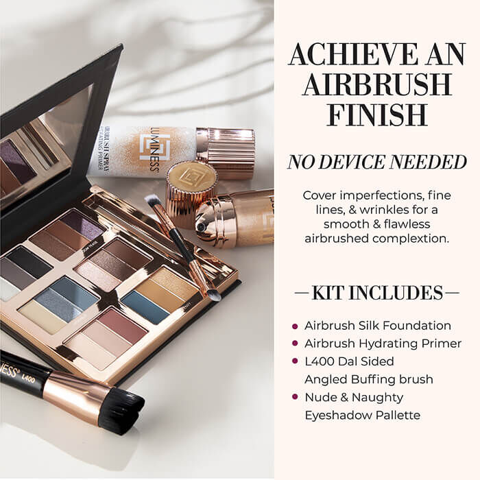 THE INFINITE LOOKS, AIRBRUSH FLAWLESS 4-pc KIT - Try Before You Buy