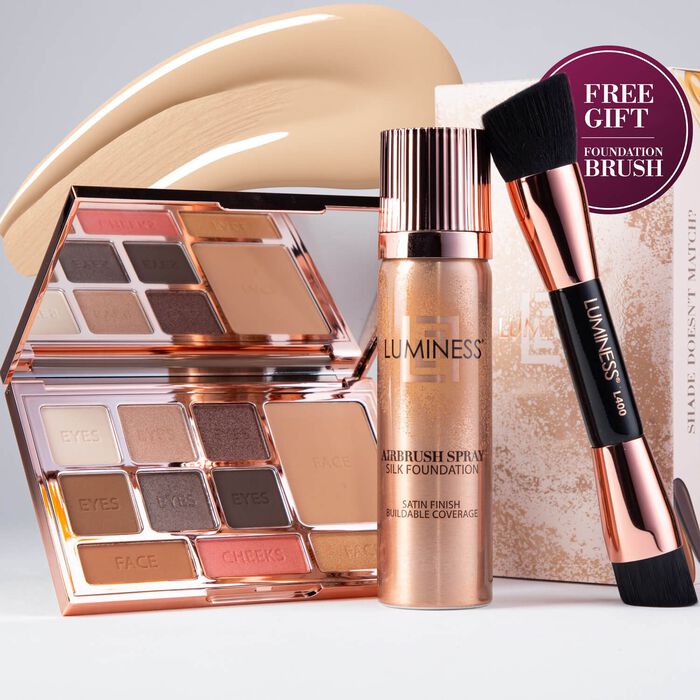 12-Pc Face Time Complete Airbrush Kit - Light Fair 010Light Fair 010