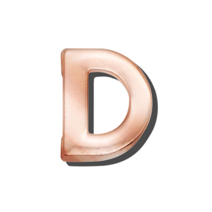 Breeze Airbrush Wristlet Letter Charm - DD