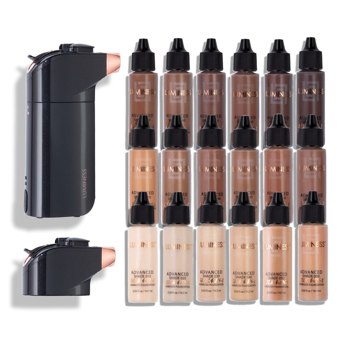 Breeze2 Single-Speed Silk 4-in-1 Airbrush Foundation Professional Bundle