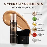 Transfer-proof Airbrush Body Coverage Perfector &ndash; Waterproof Leg & Body Makeup Kit Image - 21